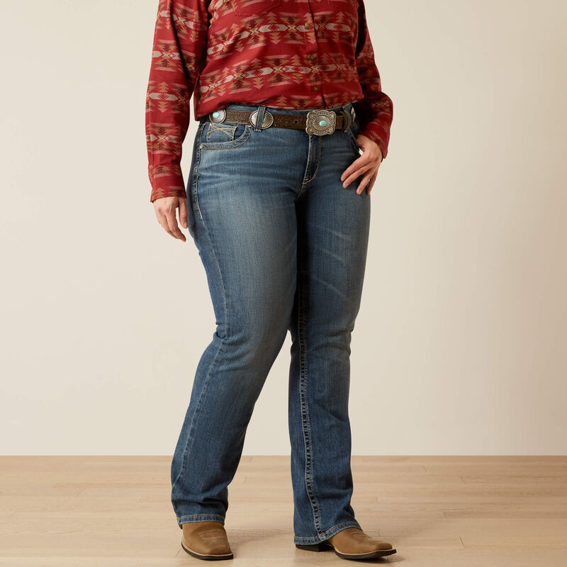Ariat Women's Mid Rise Amora Boot Cut Jeans - Toronto