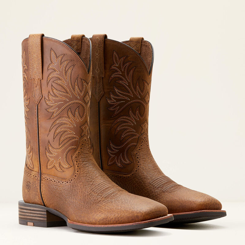 Ariat Men's Oakwood Western Boot - Oakwood Earth