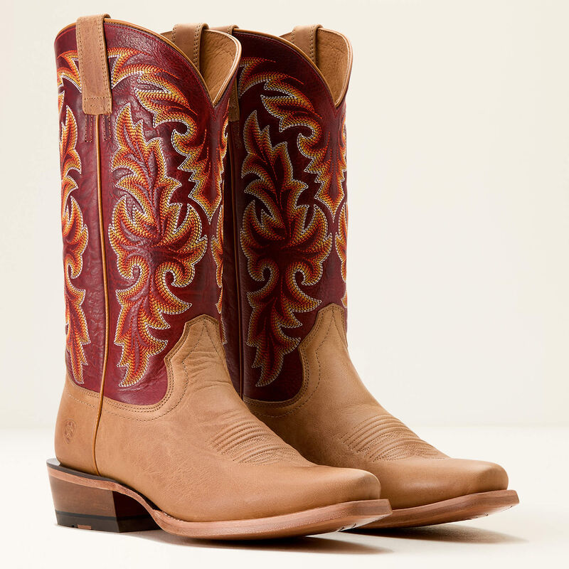 Ariat Men's Futurity Champ Western Boots - Flaxen Tan