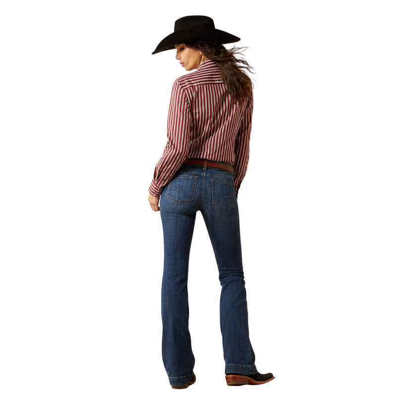 Ariat Women's Perfect Rise Bessie Slim Trouser Jeans - Irvine