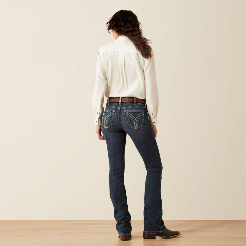 **Ariat Women's Perfect Rise Esti Boot Cut Jean- Missouri