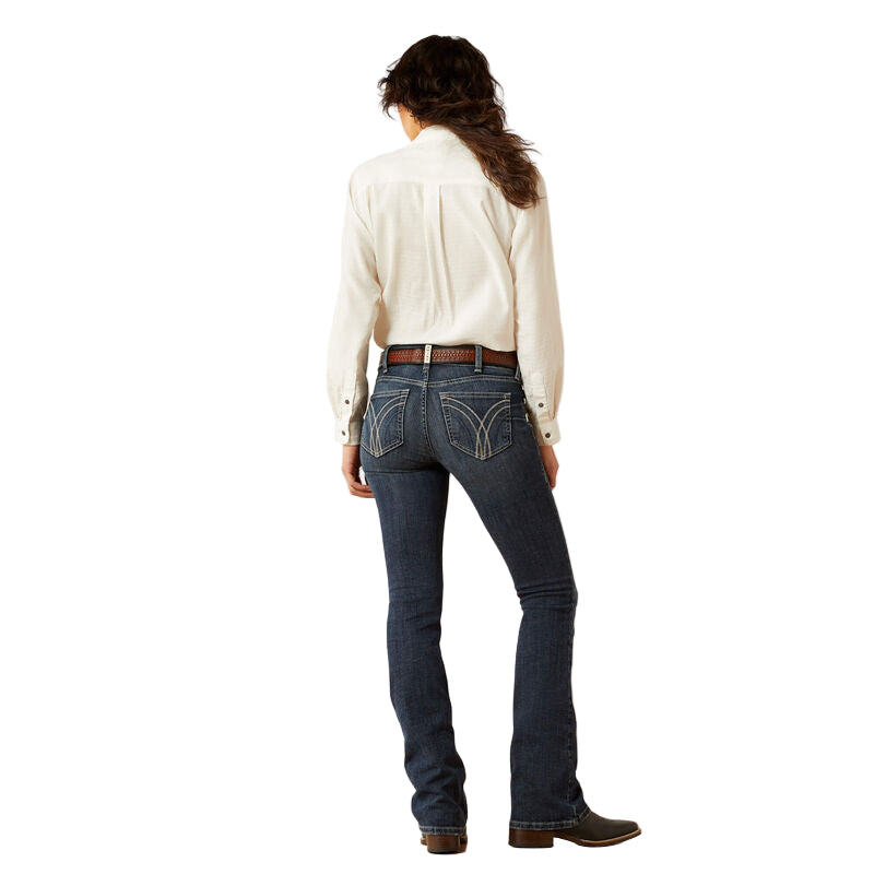 **Ariat Women's Perfect Rise Esti Boot Cut Jean- Missouri
