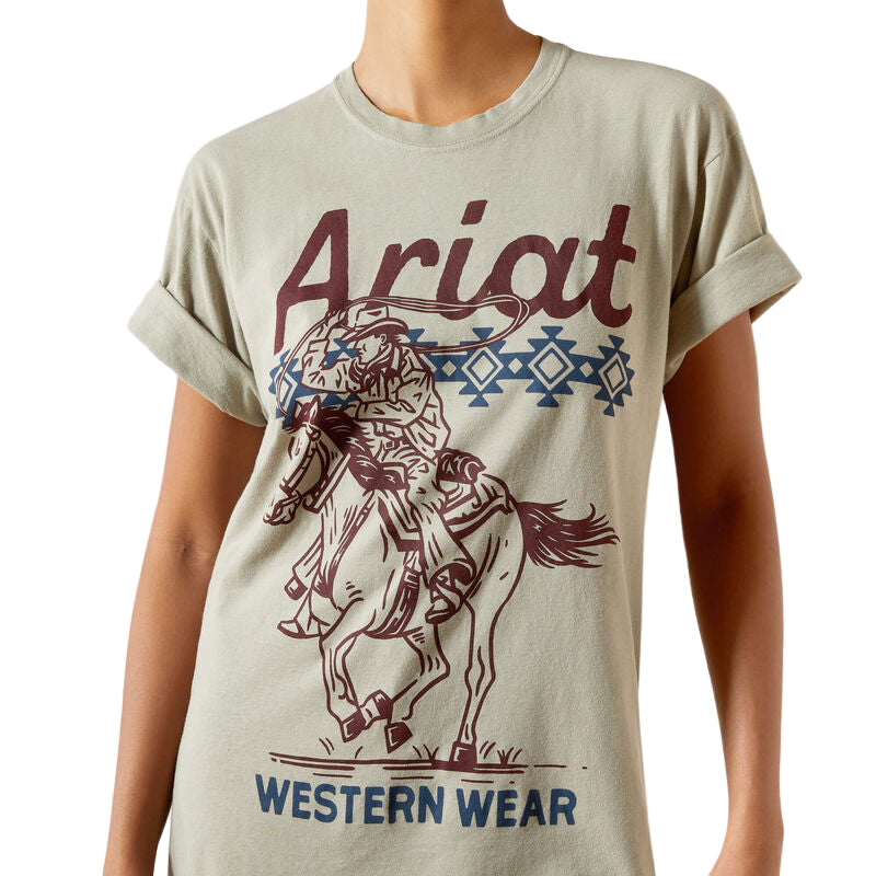 Ariat Women's Classic Rider Tee - Sandstone