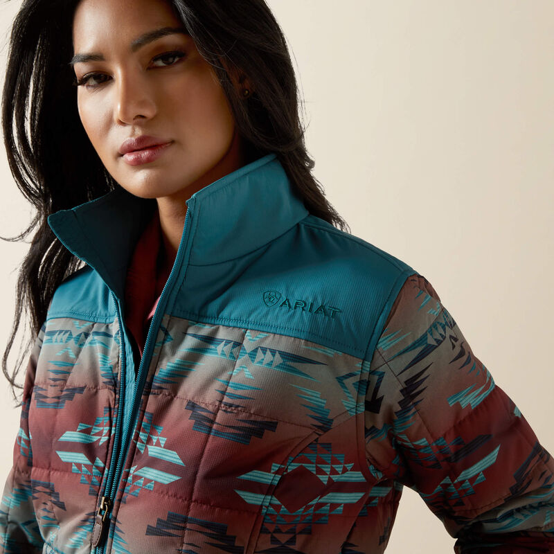 Ariat Women's Crius Insulated Jacket - Dragonfly Inez Print