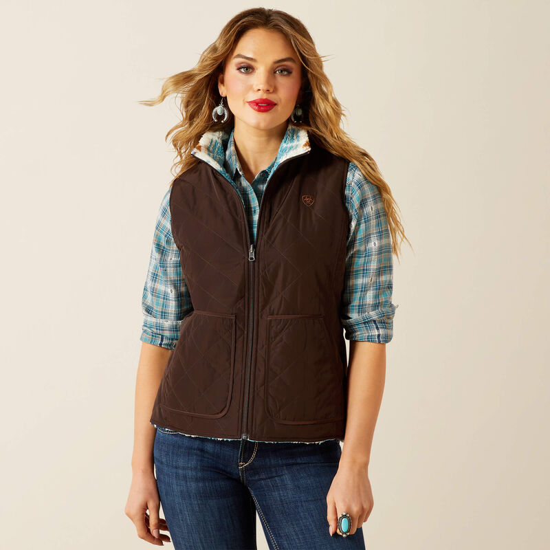 Ariat Women's Dilon 2.0 Reversible Insulated Vest - Multiple Colours