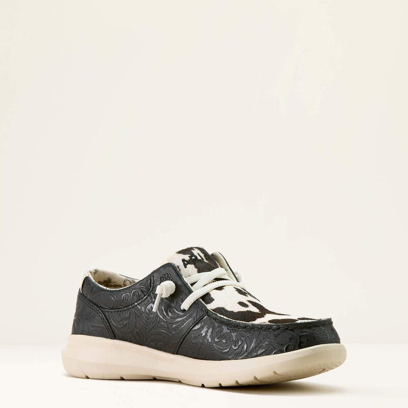 Ariat Women's Hair On Hilo Shoes - Black/White