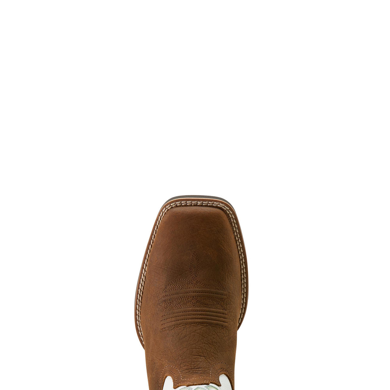 Ariat Men's Richochet Wide Square Toe Cowboy Boot- Mustang Brown