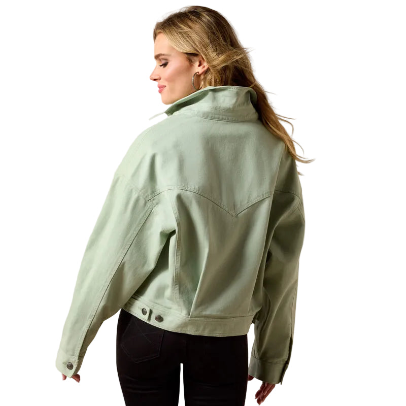Ariat Women's Solar Cotton Twill Jacket - Silt Green