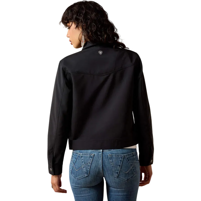 Ariat Women's Long Sleeve Wagoner Lighweight Jacket- Black - Irvine Tack & Western Wear