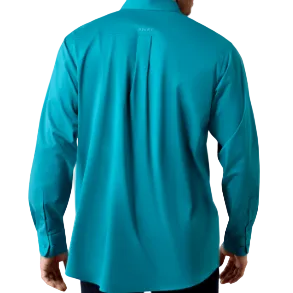 Ariat Men's The Everything Long Sleeve Shirt - Tahitian Tide - Irvine Tack & Western Wear