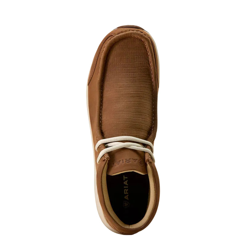 Ariat Men's Spitfire Shoe - Desert Sands / Chestnut Lizard Print