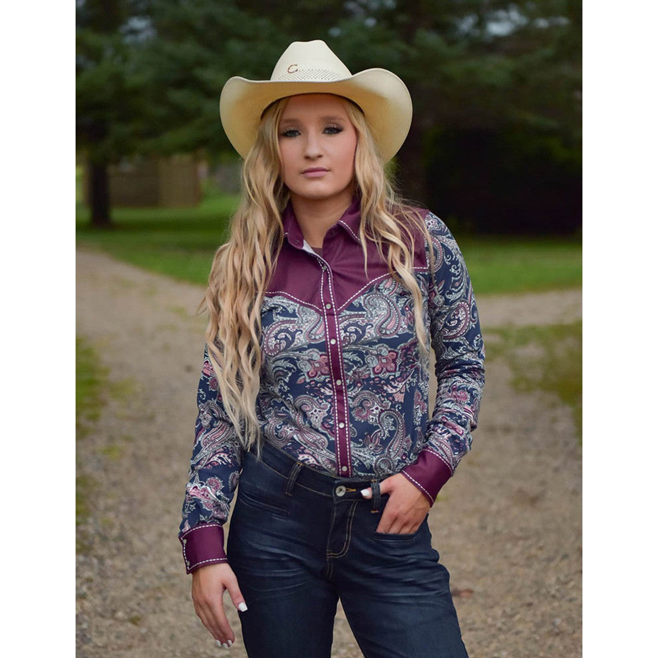 Cowgirl tuff pullover shirt sale