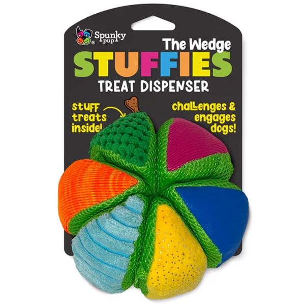 Spunky Pip Stuffies Treat Dispensing Plush Toy-The Wedge