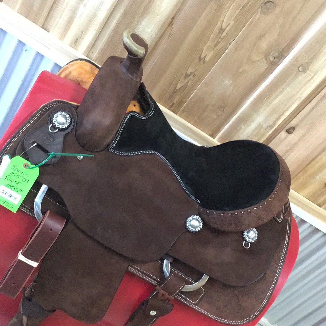 Irvine OY Roping Saddle