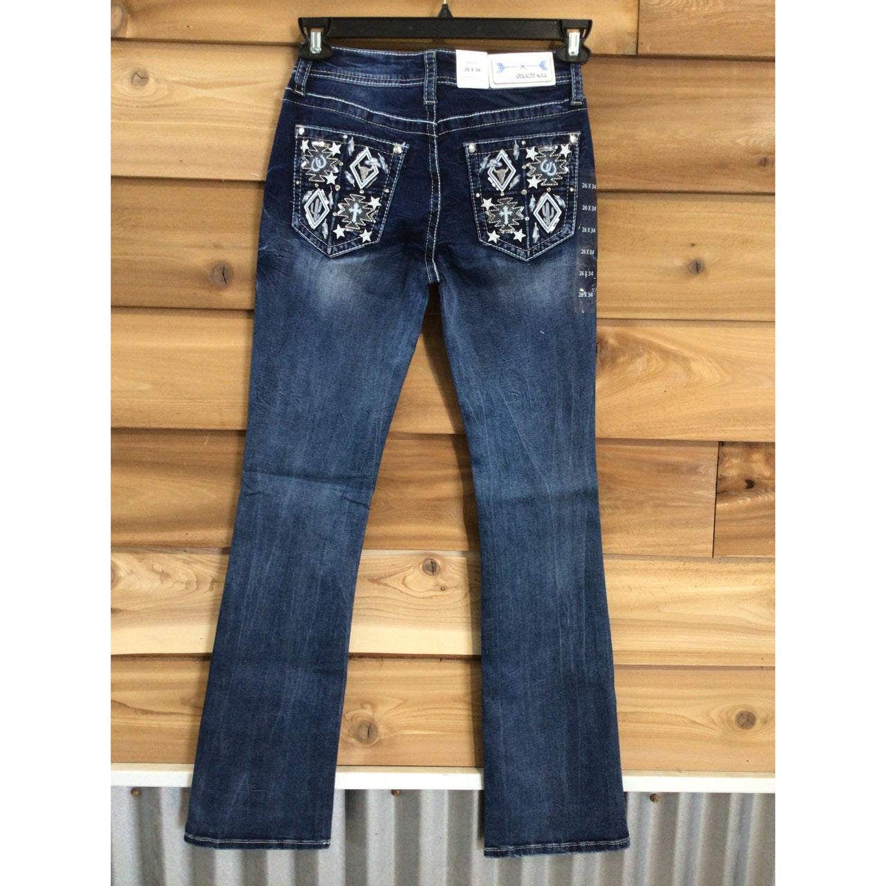 Grace in LA Women's Aztec  Jeans-