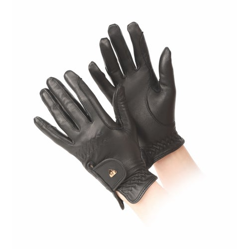 Shires Aubrion Leather Riding Gloves - Maids