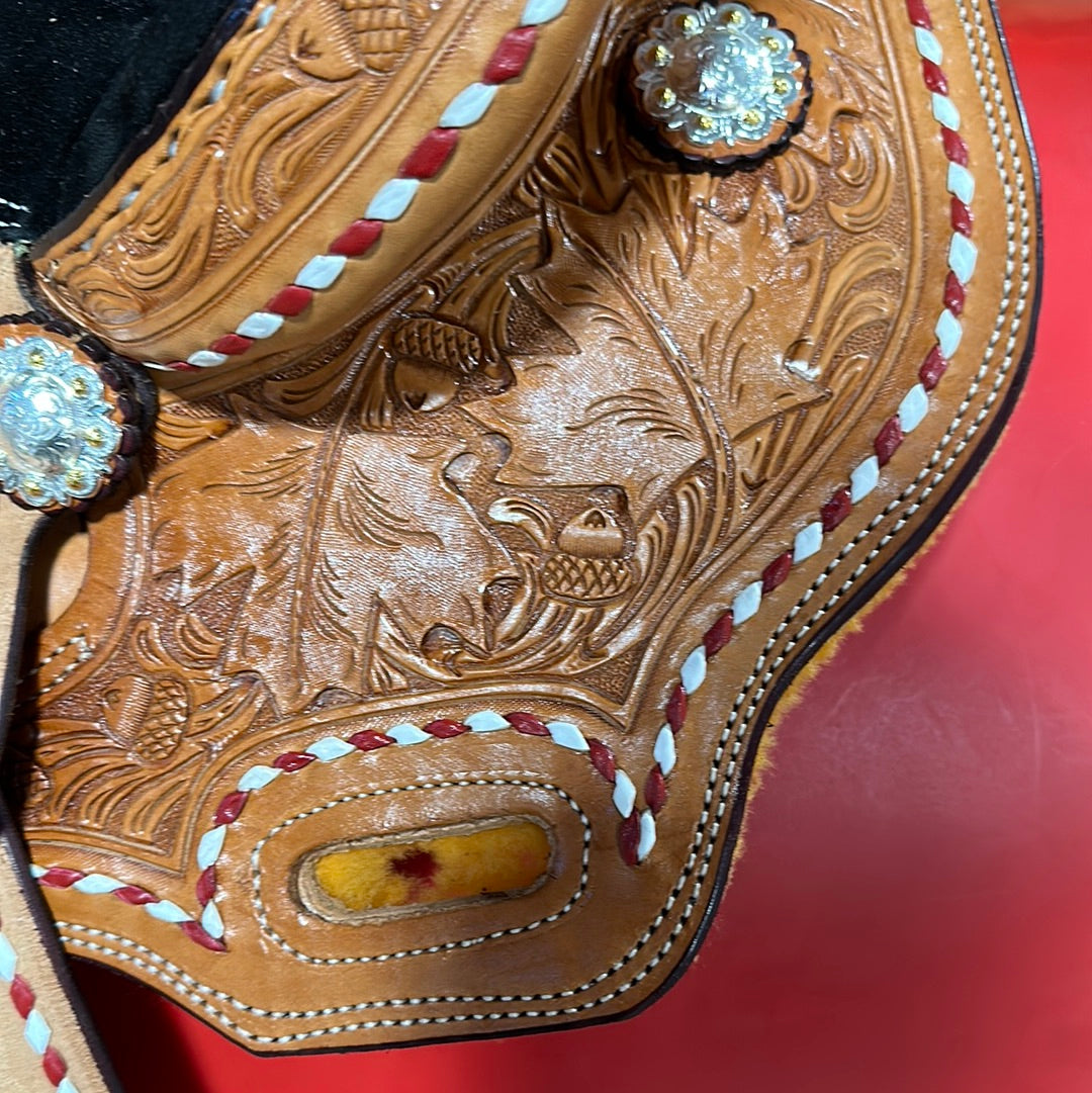 Irvine 12.5" Barrel Saddle