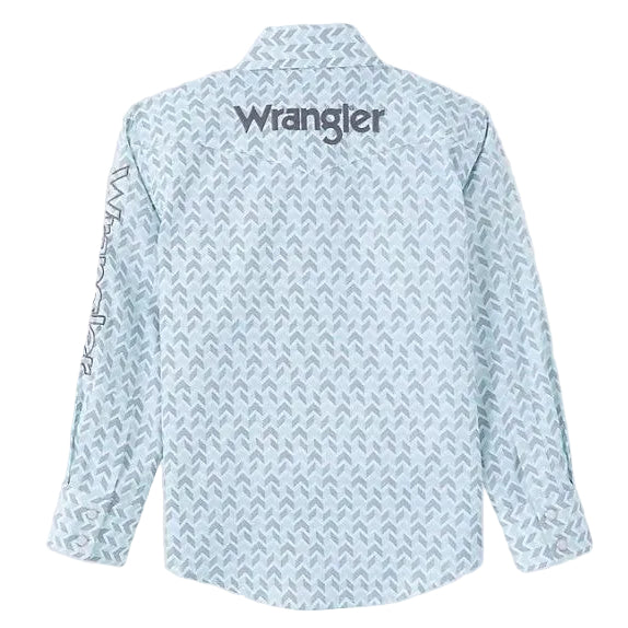 Wrangler Boy's Logo Long Sleeve Shirt