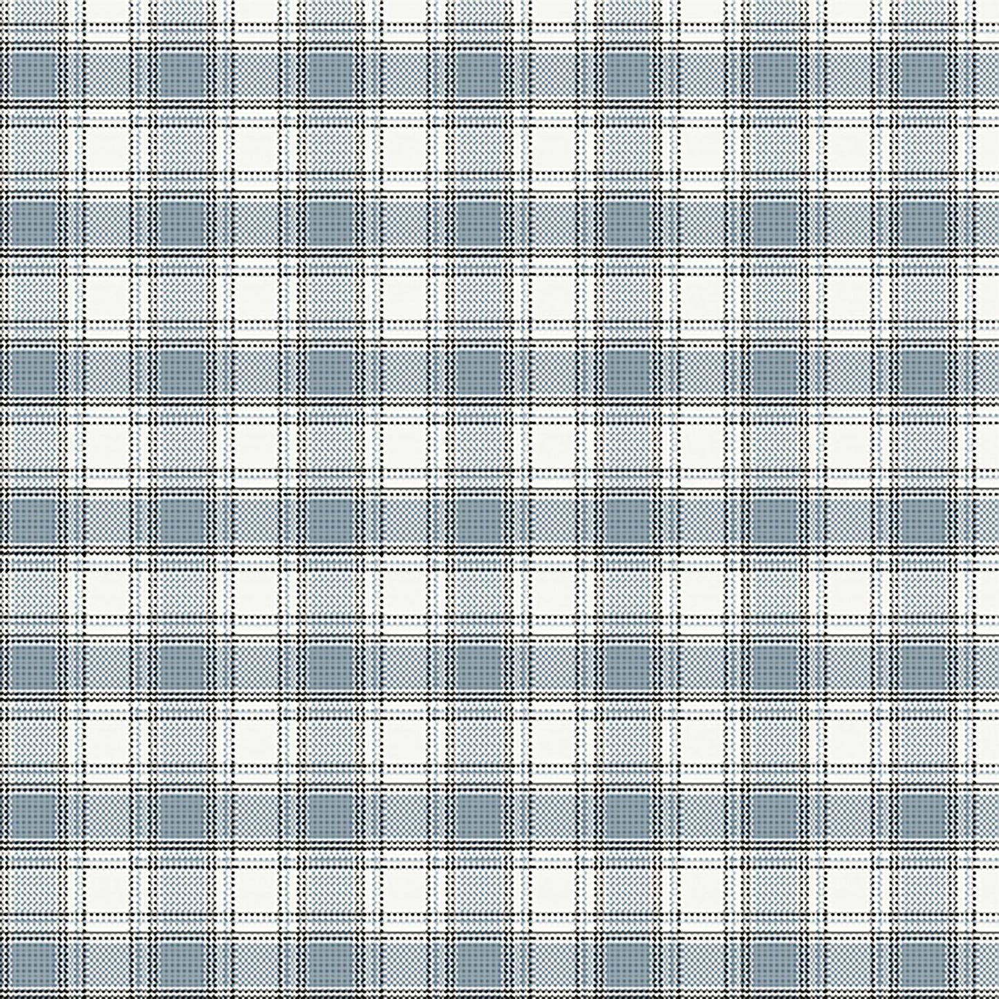 Wrangler Men's Performance Long Sleeve Plaid Shirt - Blue