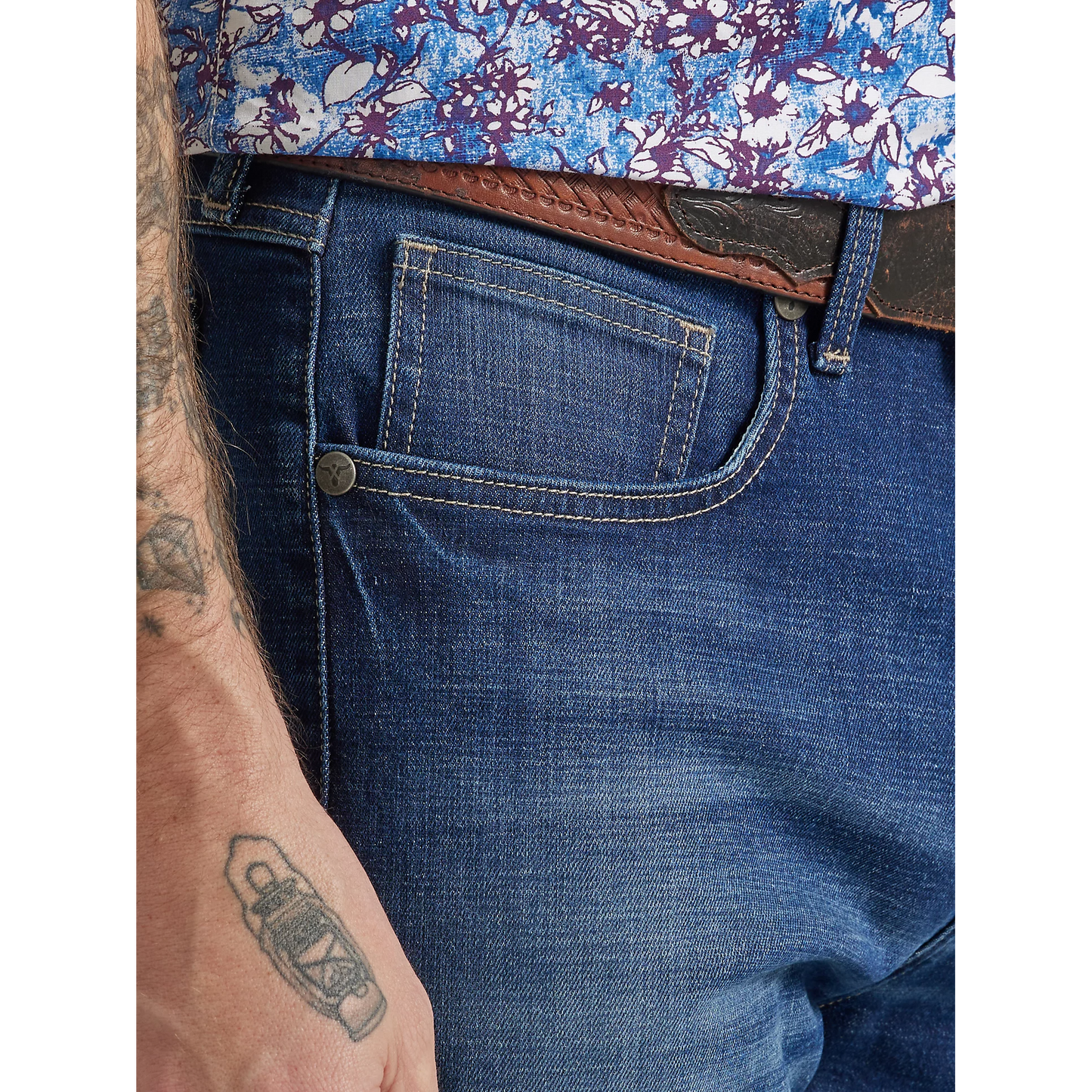 Wrangler Men's 20X No.44 Slim Straight Jeans - Fawnbrook