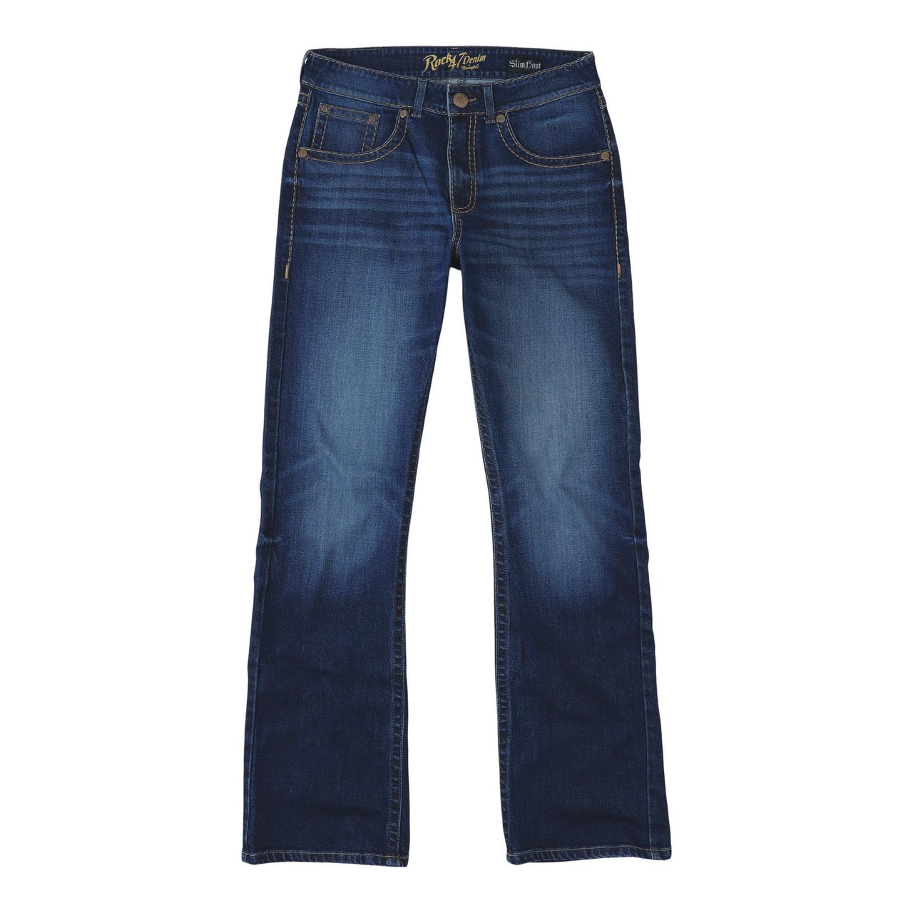 Wrangler Men's Rock 47 Slim Boot Cut Jeans - Duval