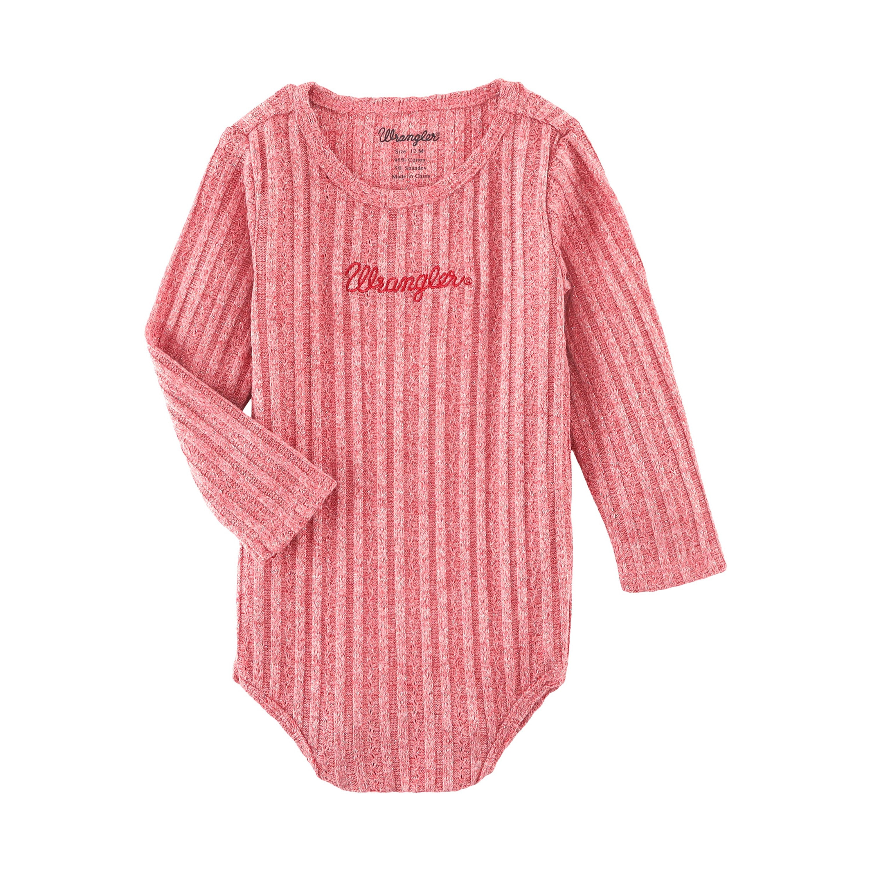 Wrangler Baby Girl's Bodysuit Pink