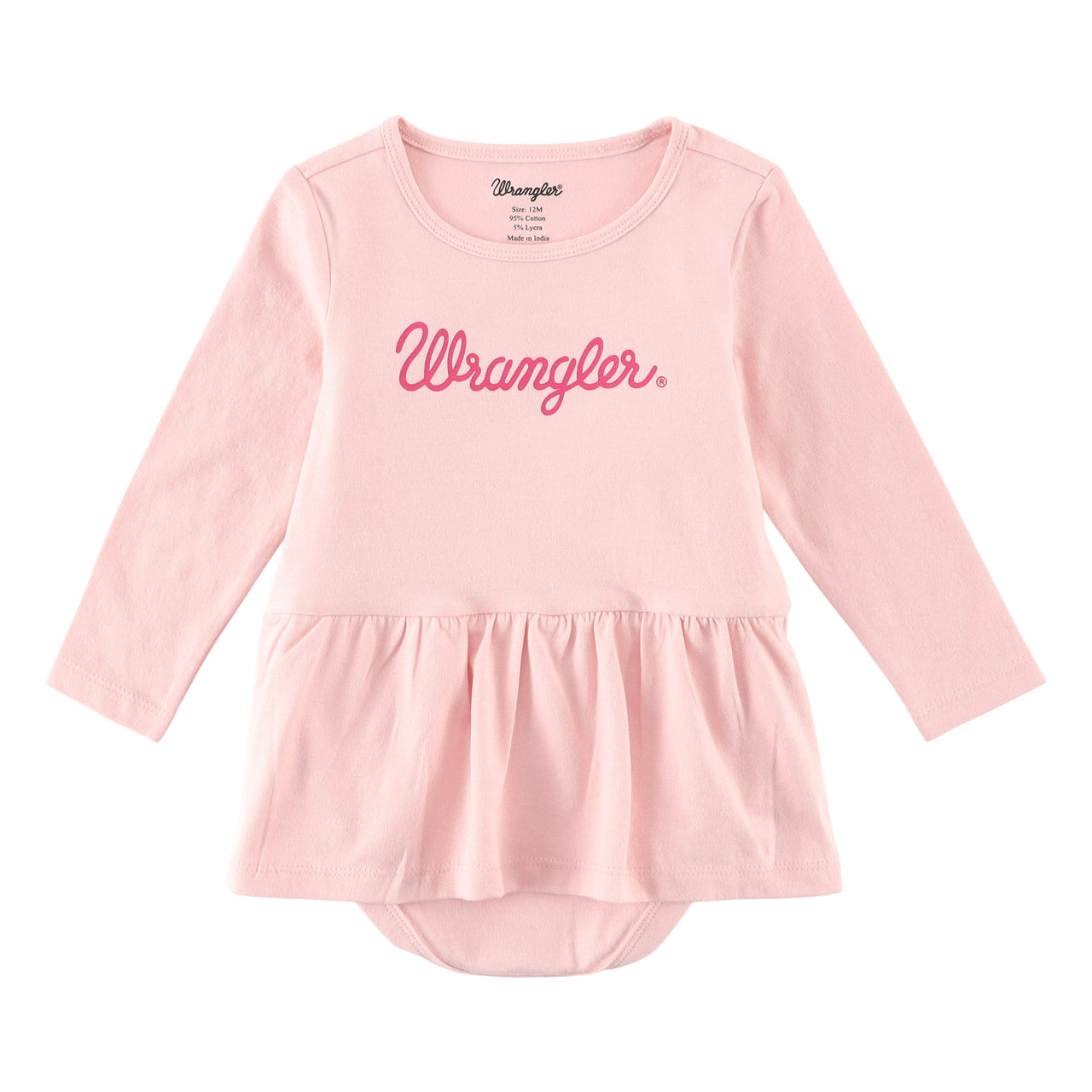Wrangler Baby Girl's Bodysuit w/Skirt - Pink