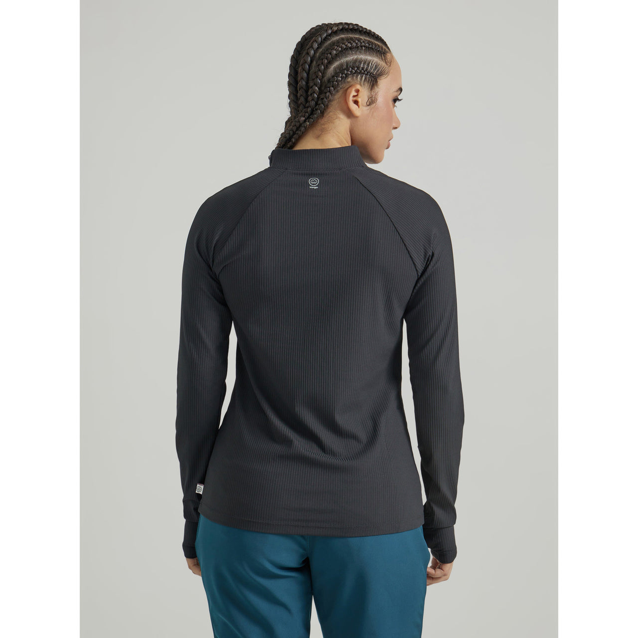 Wrangler Women's ATG 1/4 Zip Pullover Sweater - Black