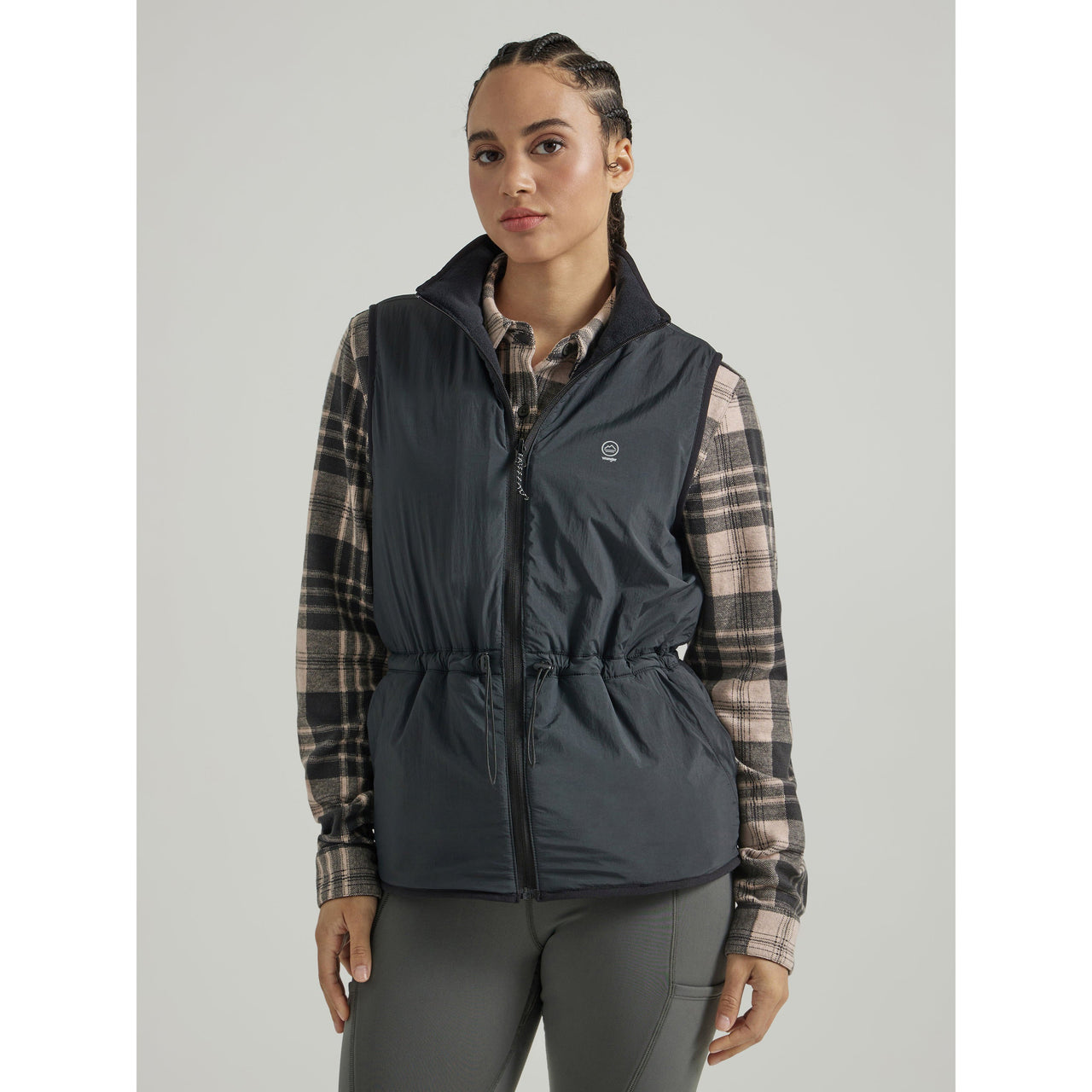 Wrangler Women's ATG Climate Reversible Vest - Black