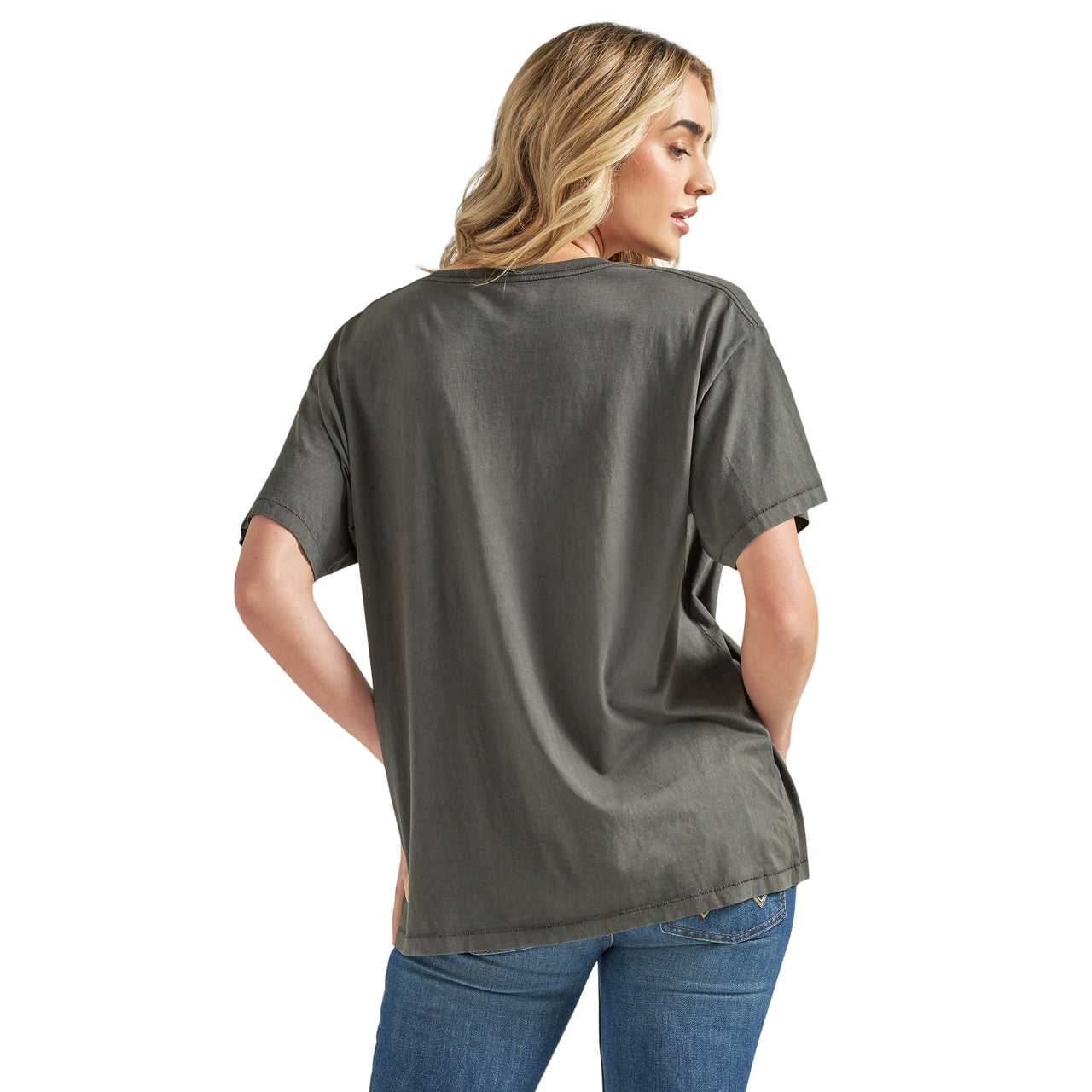 Wrangler Women's Retro Americana Graphic T-Shirt - Grey