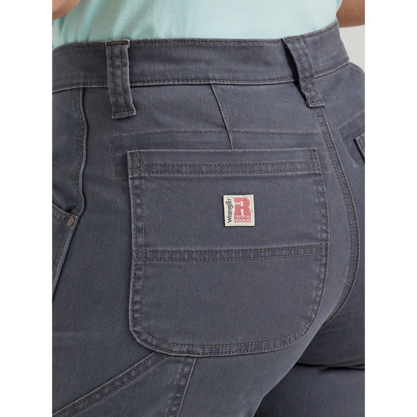 Wrangler Women's Riggs Double Knee Work Pants - Grey