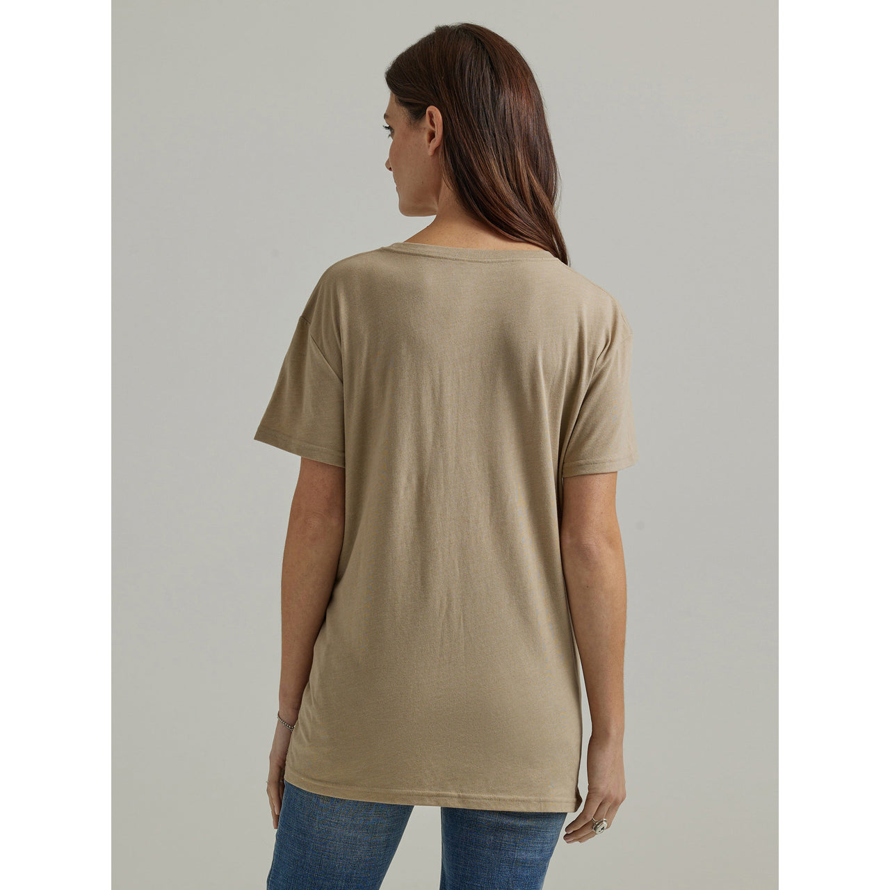 Wrangler Women's Desert Boyfriend Tee - Beige