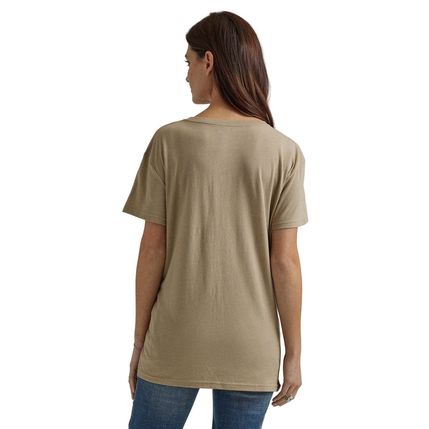 Wrangler Women's Desert Boyfriend Tee - Beige