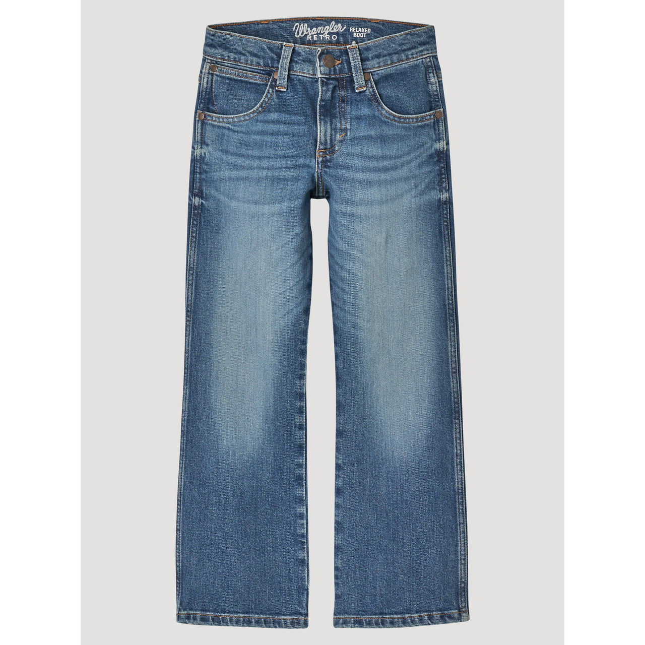 Wrangler Boy's Retro Relaxed Bootcut Jeans - Andalusian
