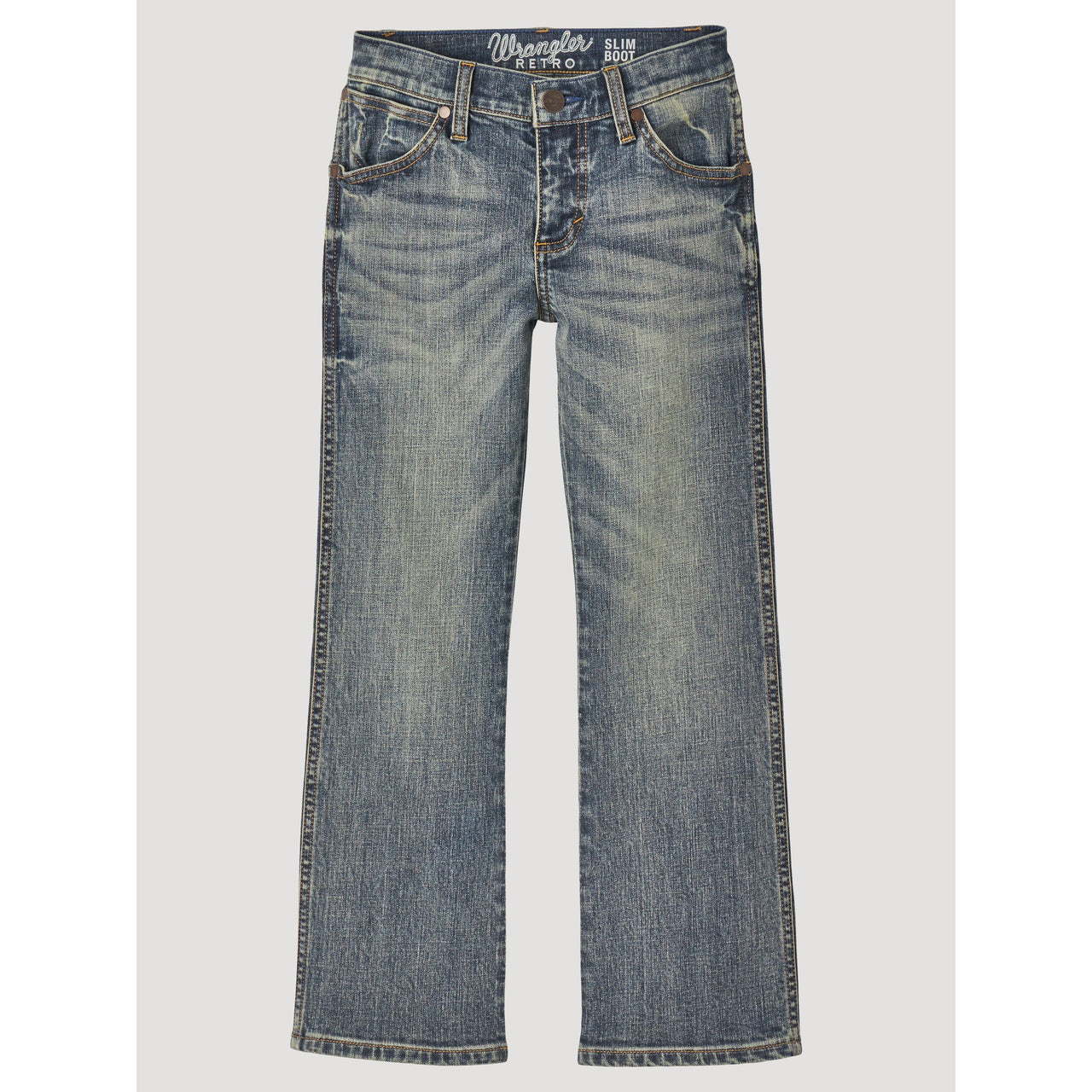 Wrangler Boy's Retro Slim Bootcut Jeans - Greeley