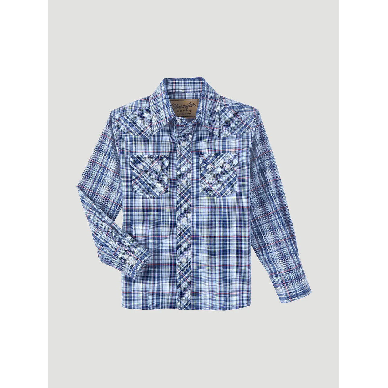 Wrangler Boy's Retro Long Sleeve Shirt -