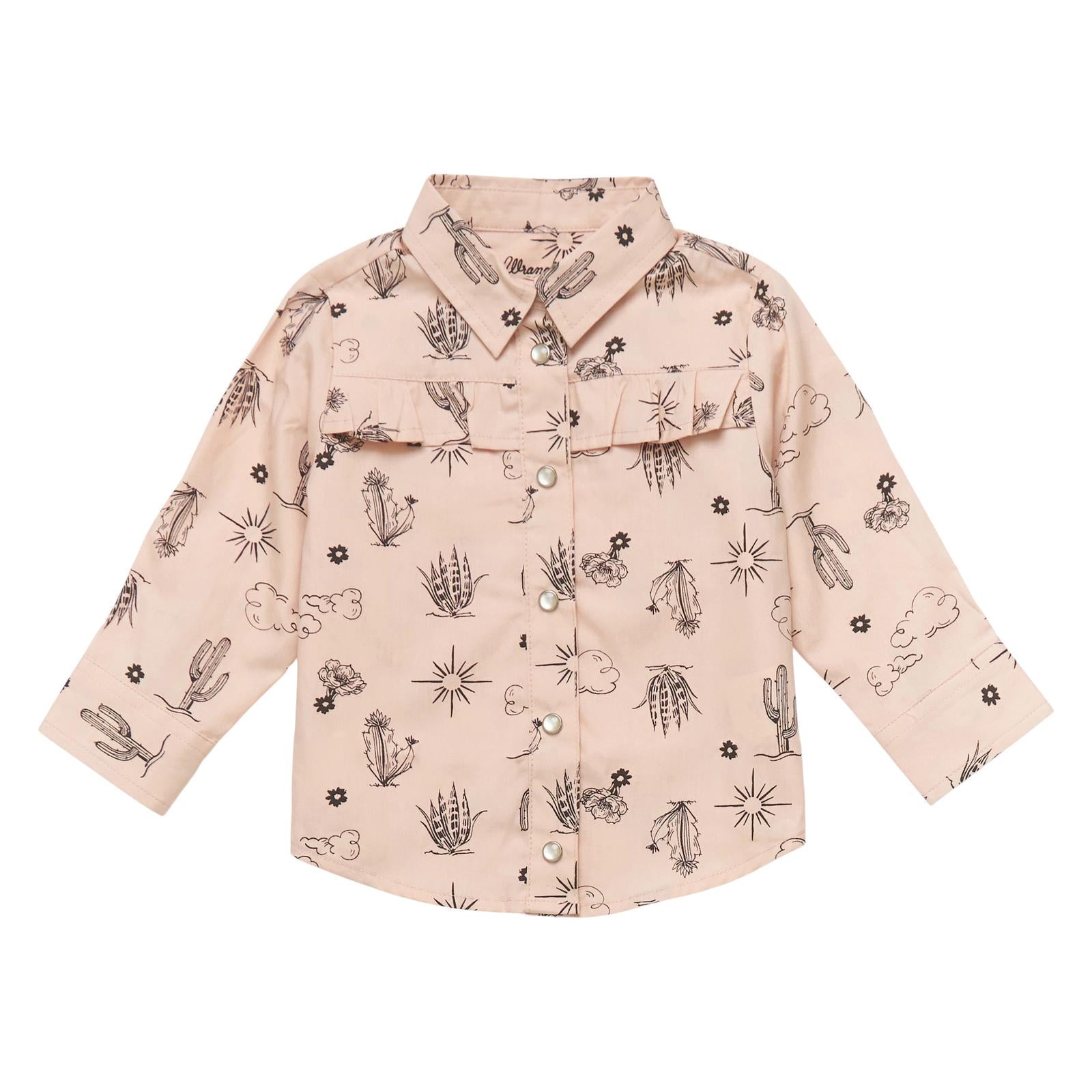 Baby girl long sleeve shirts best sale