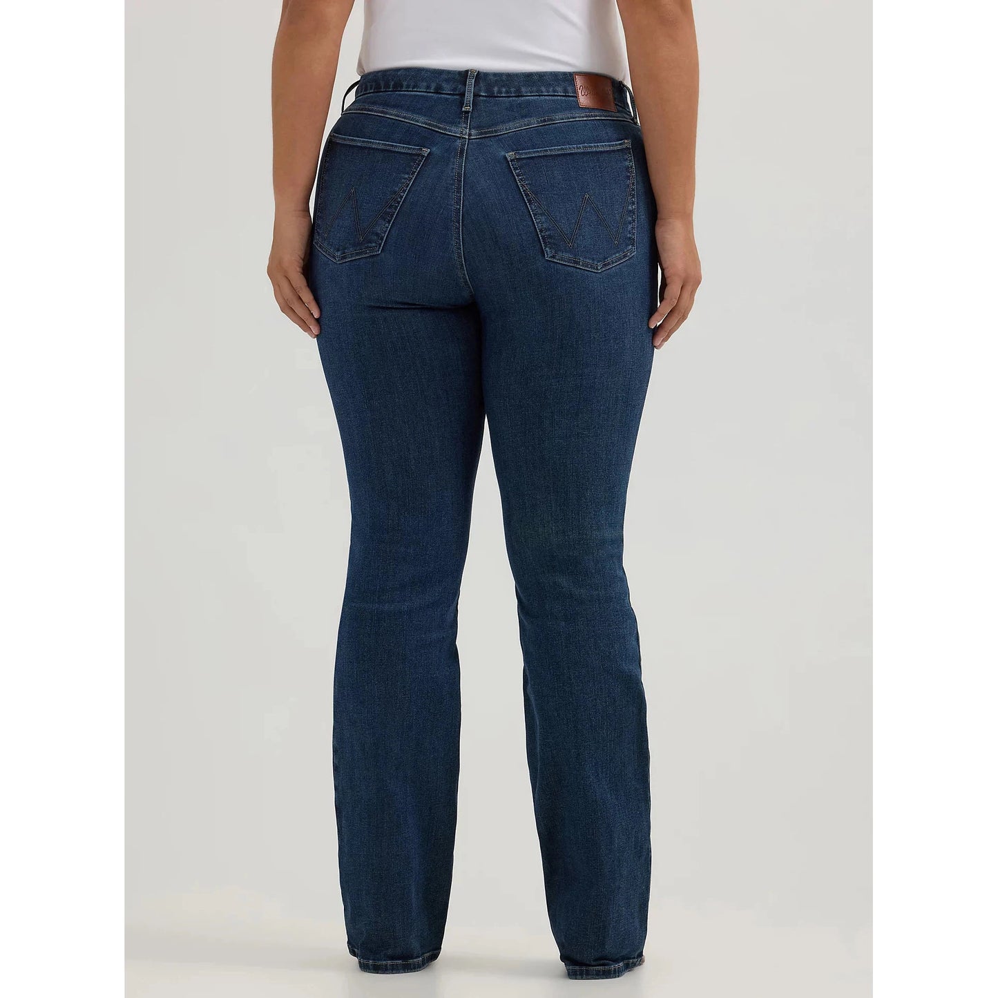 Wrangler Women's Bespoke High Rise Bootcut Jean- Lacey