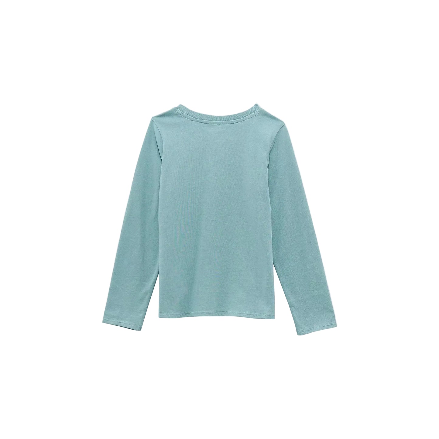 Wrangler Girl's Long Sleeve Western Graphic Tee Shirt - Blue