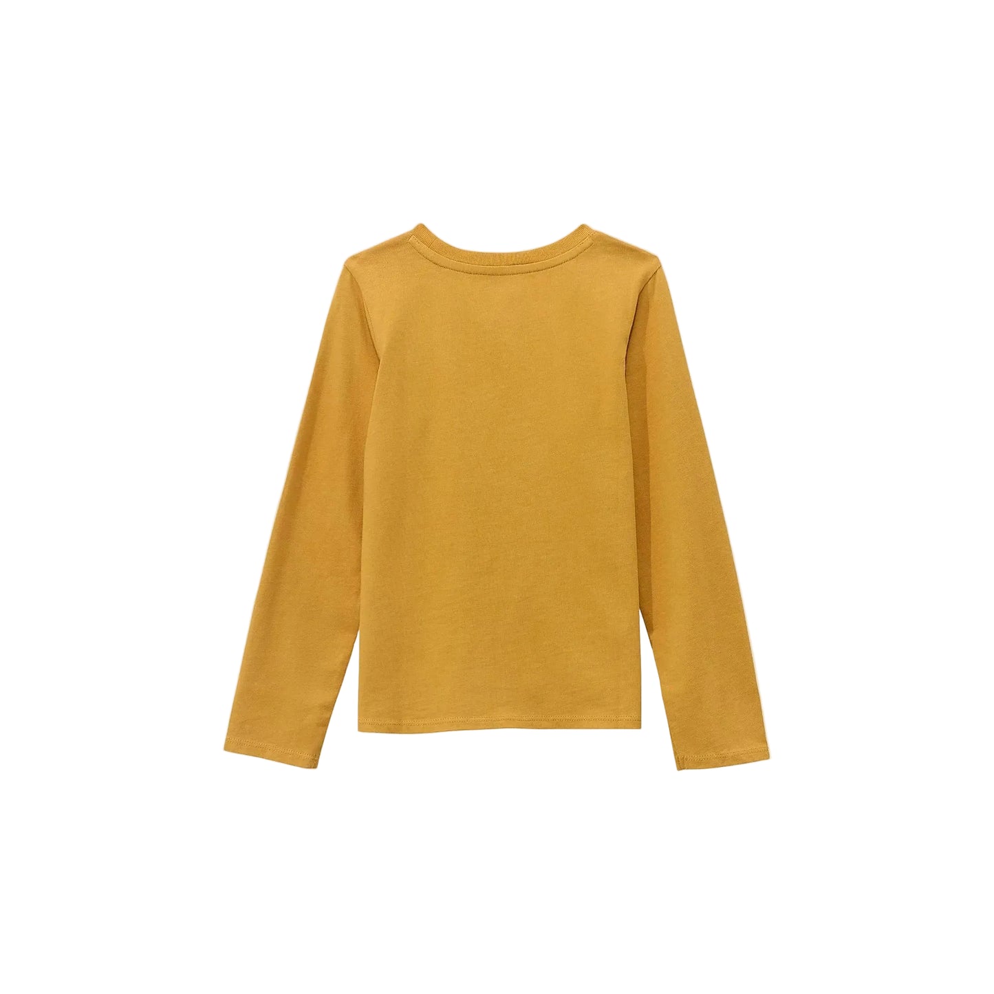 Wrangler Western Girl's Long Sleeve Western Graphic Tee- Mustard Mountains - Irvine Tack & Western Wear