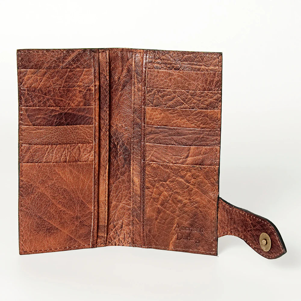 American Darling Women's Leather Western Wallet