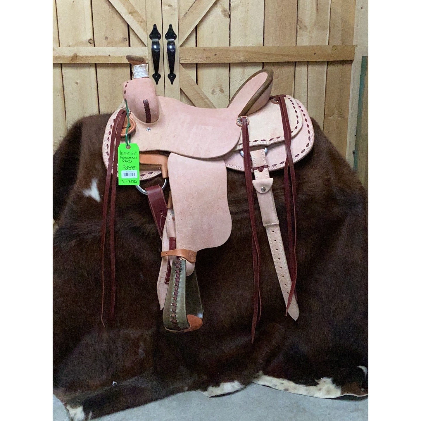 Irvine 16" Association Ranch Saddle