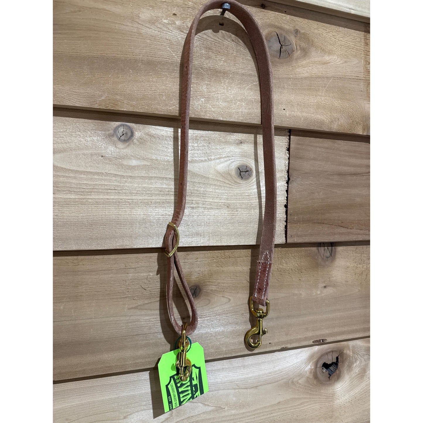 Irvine Tiedown Strap- Harness Leather 3/4"