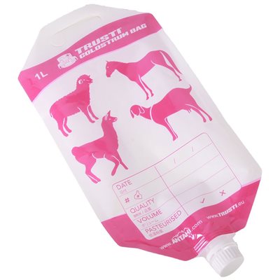 Trusti 1L Colostrum Bag for Lamb/Kid