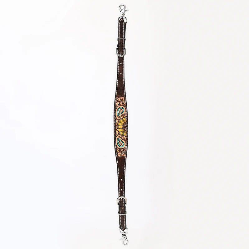 Bar H BER155-Western Leather Wither Straps