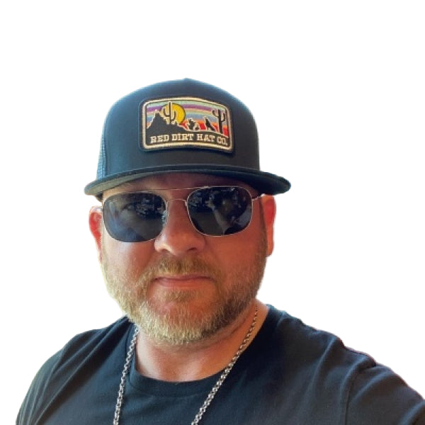 Red Dirt Hat Co Coyote Black/Black 5 Panel