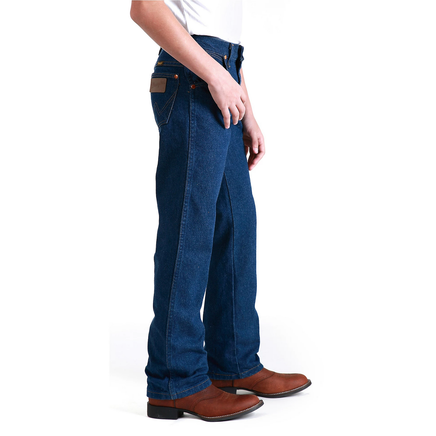 Wrangler Boy's Cowboy Cut Original Fit Jeans - Prewashed Indigo