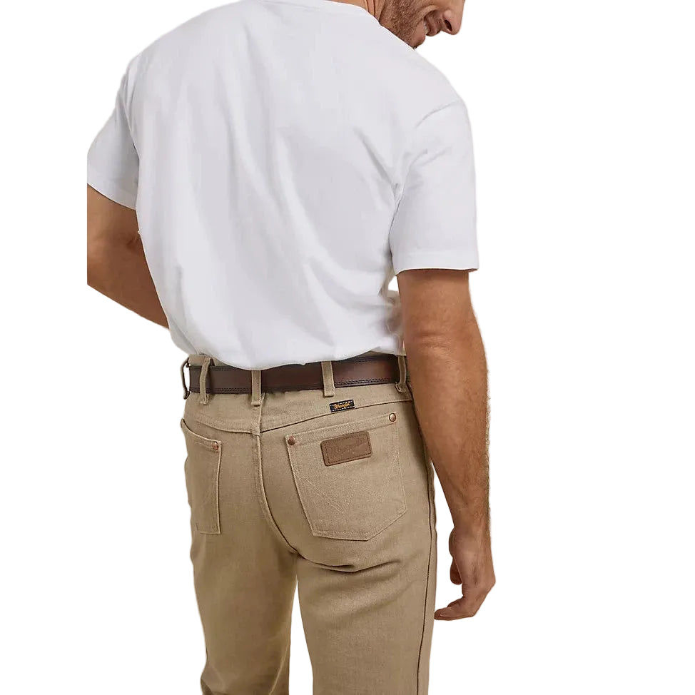 Wrangler Men's Cowboy Cut Original Fit Jeans - Prewashed Tan - Irvine Tack & Western Wear