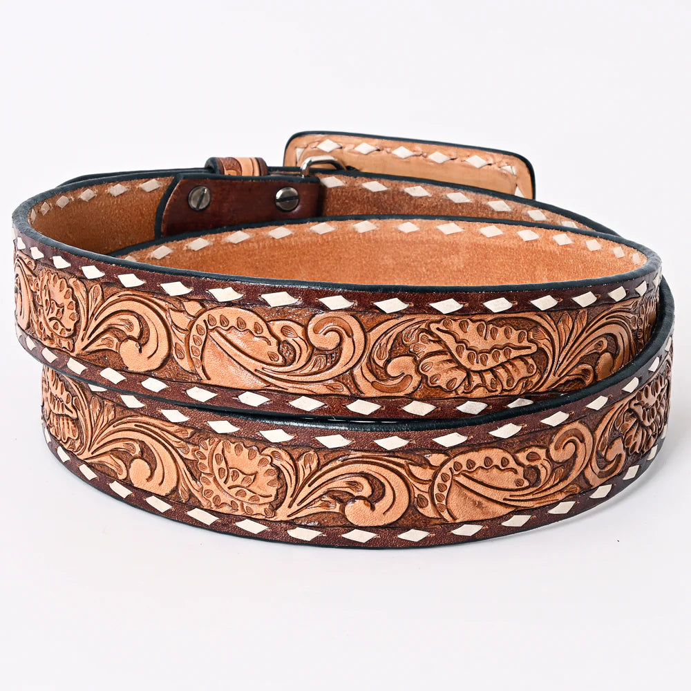 Buckstitch belt shop