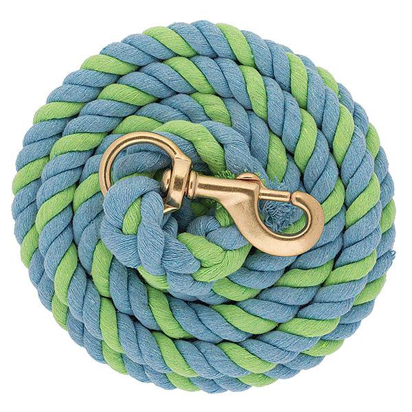 Weaver Leather Solid Colour Cotton Lead Rope with Solid Brass 225 Snap